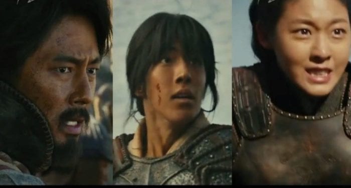 Чо Ин Сон, Нам Джу Хек и Сольхен в трейлере исторического фильма "Великая битва"