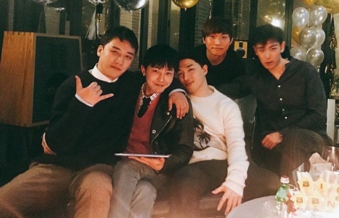 Участники BIGBANG показали свою привязанность к Сынри в честь его первого концерта