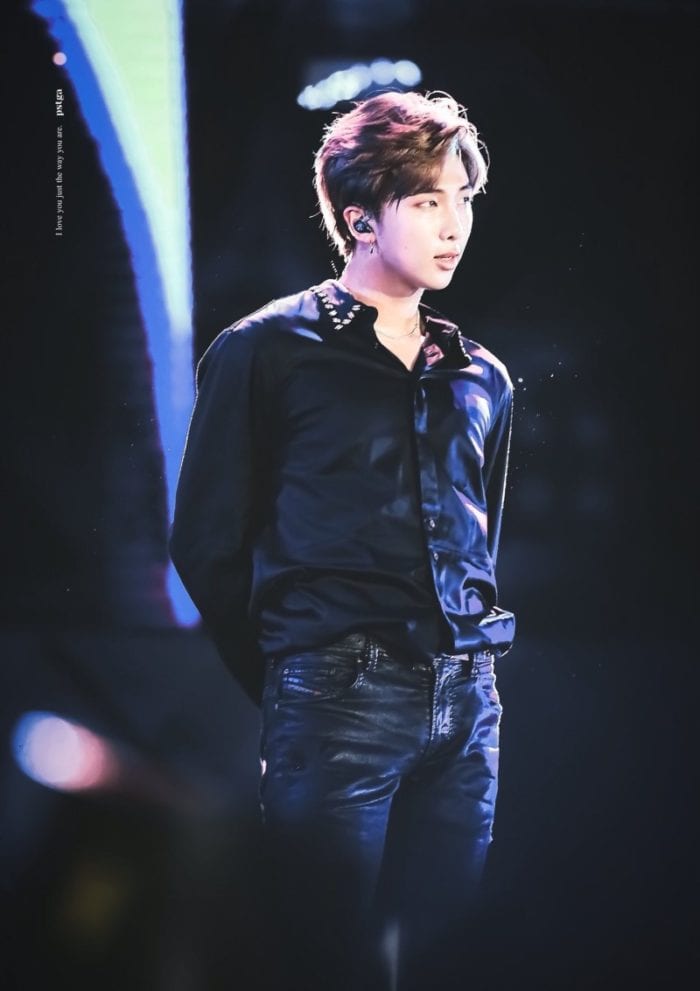 Прекрасное тело и пропорции лидера BTS - RM: фото-доказательства