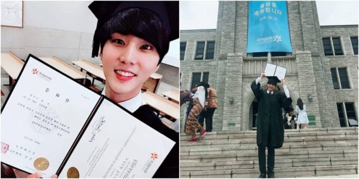 ЁнКей (DAY6) окончил университет Донгук