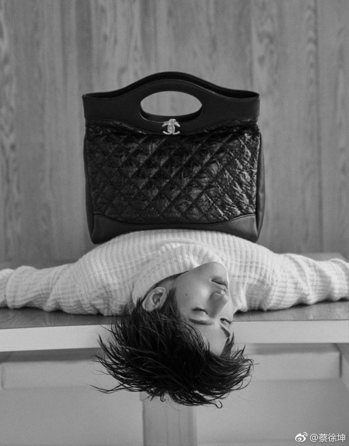 Цай Сюй Кунь из Nine Percent стал моделью для линии сумок от Chanel