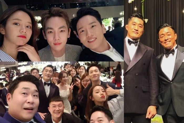 Ки (SHINee), Хёри (Girl’s Day), Чу Сон Хун и многие другие посетили свадьбу Ким Дон Хёна