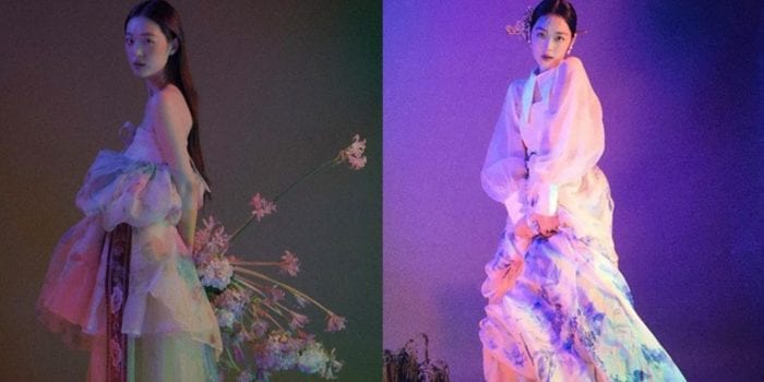 Солли продемонстрировала современный ханбок в фотосессии для журнала "W Korea"