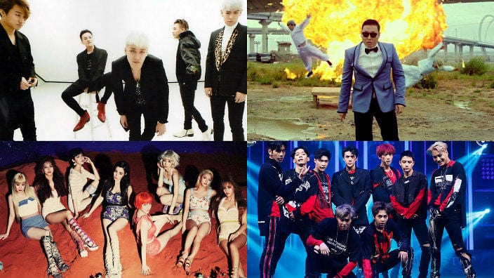 K-Pop артисты с наибольшим количеством побед на музыкальных шоу