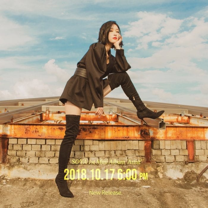 [РЕЛИЗ] Певица SOYA выпустила первый мини-альбом и клип на песню "Artist"