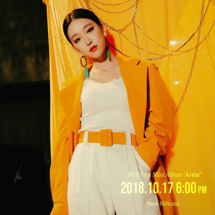 [РЕЛИЗ] Певица SOYA выпустила первый мини-альбом и клип на песню "Artist"