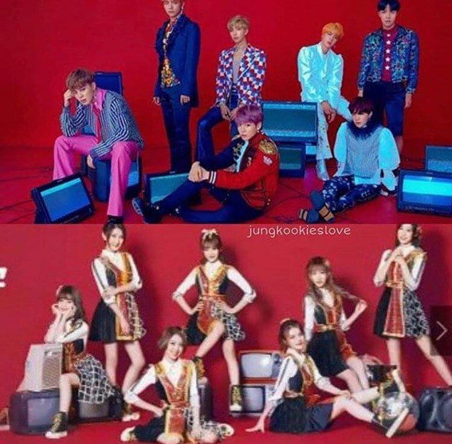 Китайская поп-группа скопировала концепт BTS: плагиат?