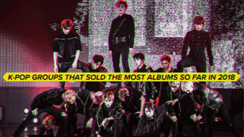 K-pop группы, которые продали наибольшее количество альбомов в 2018