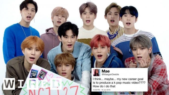 NCT 127 ответили на забавные вопросы поклонников из Twitter