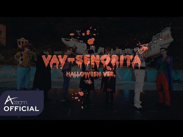 VAV опубликовали танцевальную практику на песню "Senorita" в честь Хэллоуина