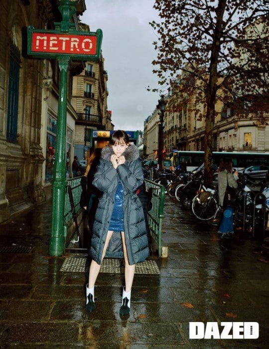 Дасом - красотка из Парижа в фотосессии для "Dazed"