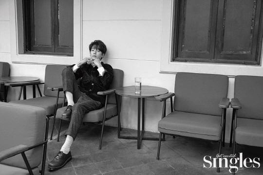 Чон Кён Хо в фотосессии и интервью для журнала Singles