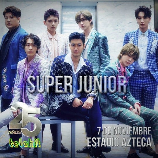 Super Junior станут первыми корейскими артистами на церемонии Mexico Telehit Awards