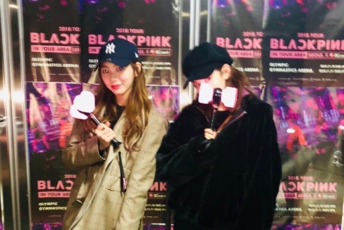 Чон Соми и Ынбин из CLC посетили сеульский концерт BLACKPINK