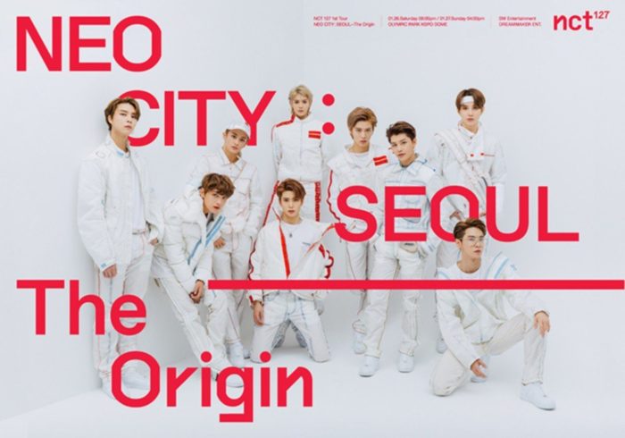 NCT 127 выпустили постер для своего первого в истории домашнего тура "Neo City: Seoul  - The Origin"