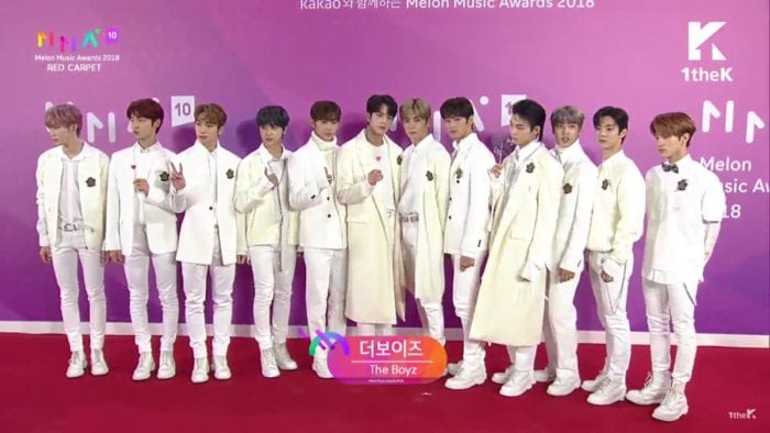 Стильная красная дорожка премии Melon Music Awards 2018