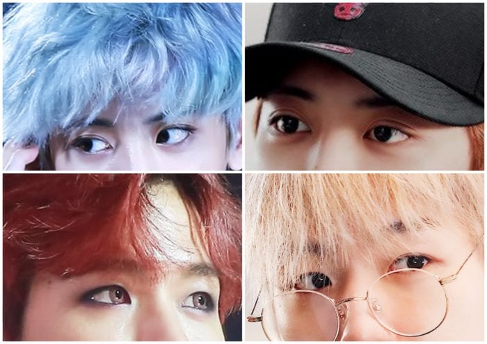 Участники EXO с макияжем и без