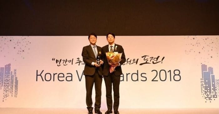 Big Hit Entertainment выиграли награду на Korea VC Awards 2018