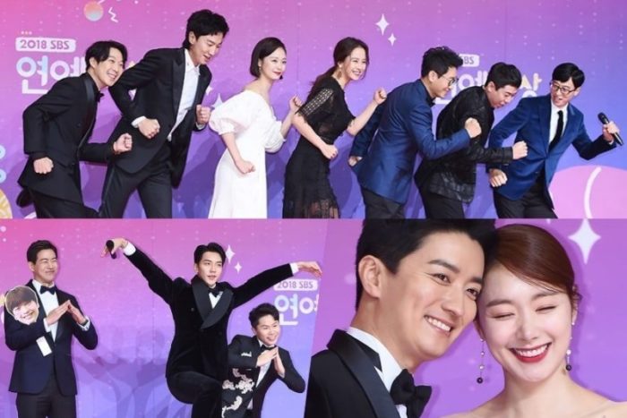 Звезды на красной ковровой дорожке 2018 SBS Entertainment Awards