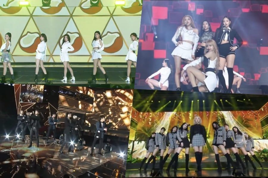 Выступления с церемонии награждения Gaon Chart Music Awards