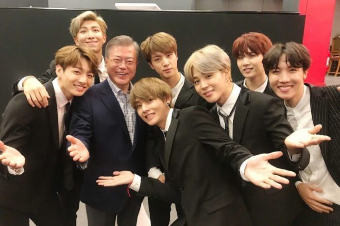 Президент Южной Кореи упомянул группу BTS в своей речи