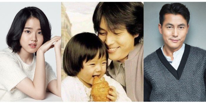 Ким Хян Ги и актер Чон У Сон воссоздали снимок из прошлого