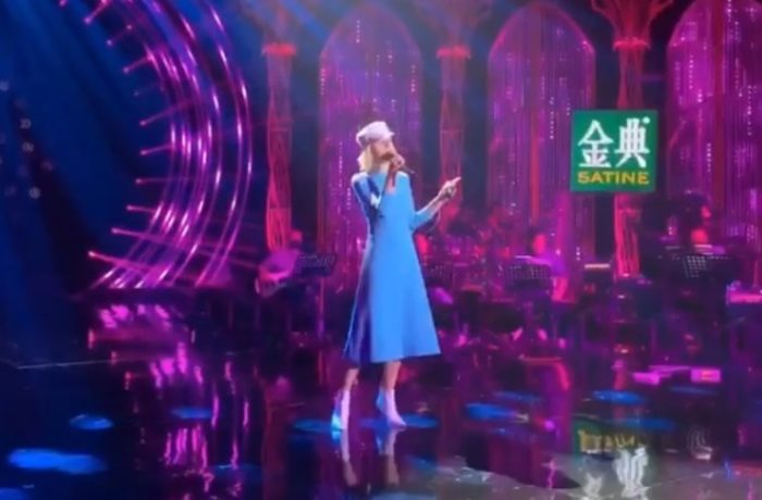 Полина Гагарина принимает участие в китайском музыкальном шоу Singer 2019