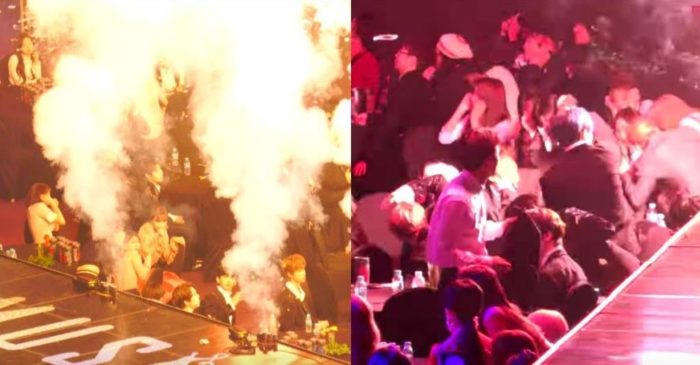 TWICE, SEVENTEEN, WANNA ONE и другие испугались взрывов пиротехники на Seoul Music Awards