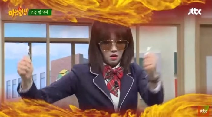 Ли Ю Ри представила веселый кавер на "Fire" BTS