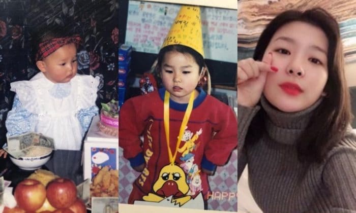 Сыльги из Red Velvet выложила милые детские фото в честь своего дня рождения