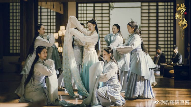 Дворцовая дорама "Легенда о Хао Лань" транслируется на iQiYi