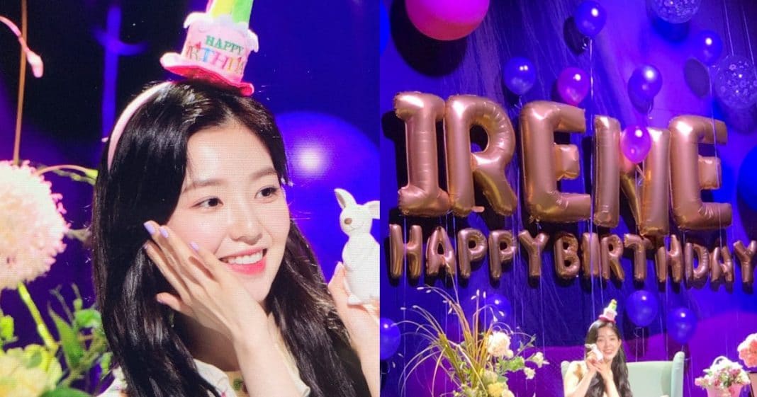 Айрин (Red Velvet) отпраздновала свой день рождения вместе с фанатами