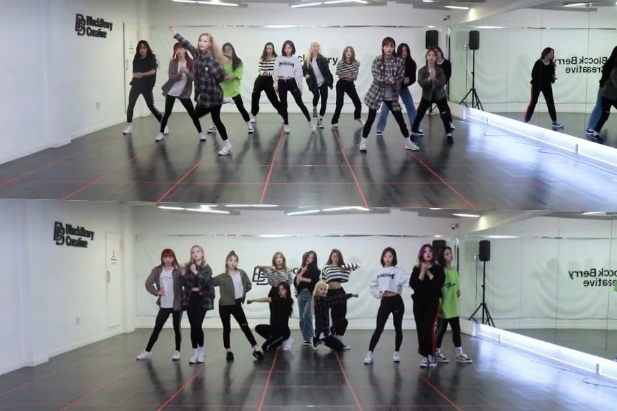 LOONA опубликовали видео с танцевальной практикой на «Butterfly» и «Satellite»