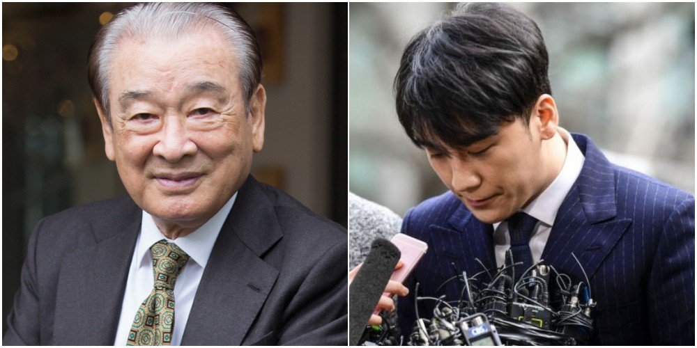 Заслуженный актер Кореи раскритиковал Сынри за отсутствие самообладания