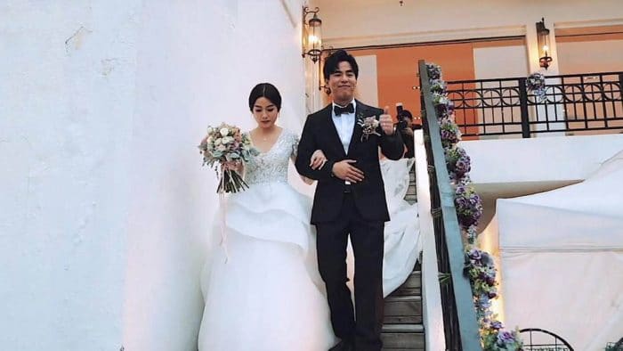 Алан Кэ проливает слезы на собственной свадебной церемонии