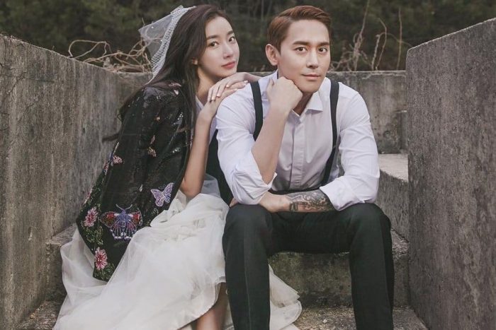 Ким Сан Хёк из Click-B устроил красивую церемонию для своей свадьбы с Сон Да Е