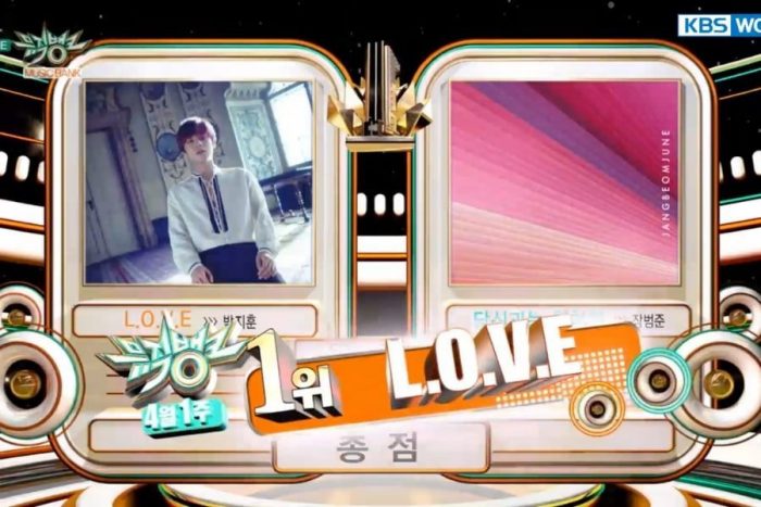 Победа Пак Джи Хуна с «L.O.V.E» на Music Bank + выступления участников