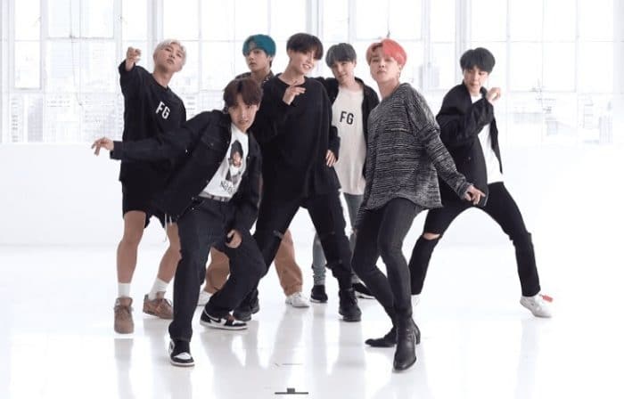 BTS выпустили танцевальную практику для "Boy With Luv"