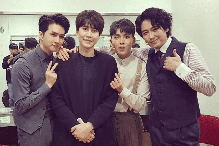 Кюхён (Super Junior) посетил мюзикл с участием Рёука