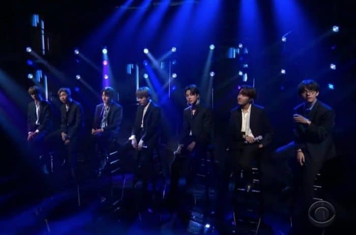 BTS исполнили "Make It Right" на The Late Show With Stephen Colbert