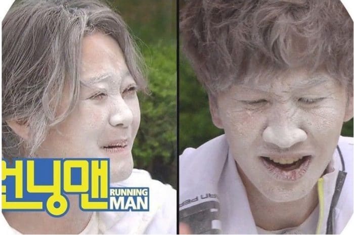Чон Со Мин и Ли Кван Су сразились в «мучной» миссии на Running Man
