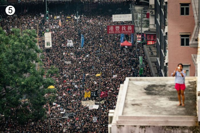 Крупнейшие за 20 лет массовые протесты проходят в Гонконге