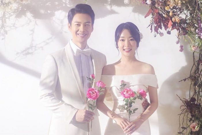 Кан Тэ Сон и Чон А Ра провели свадебную церемонию