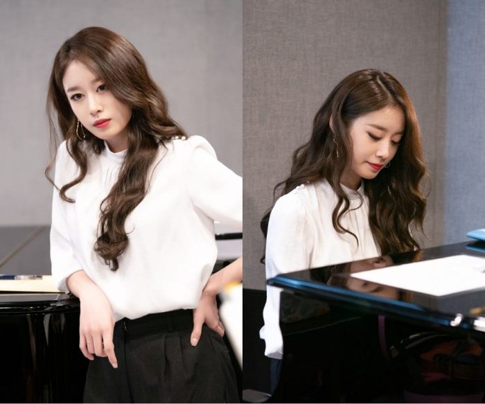 Джиён из T-ara и Сон Джэ Рим превращаются в членов оркестра на кадрах новой дорамы