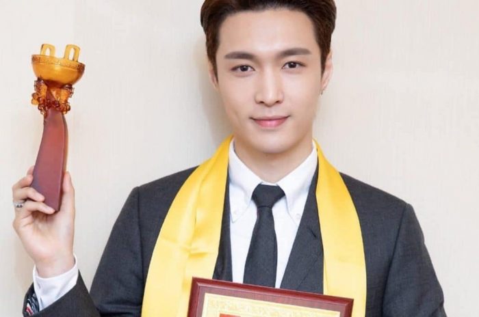 Лэй из EXO получил свою первую награду за актерскую игру