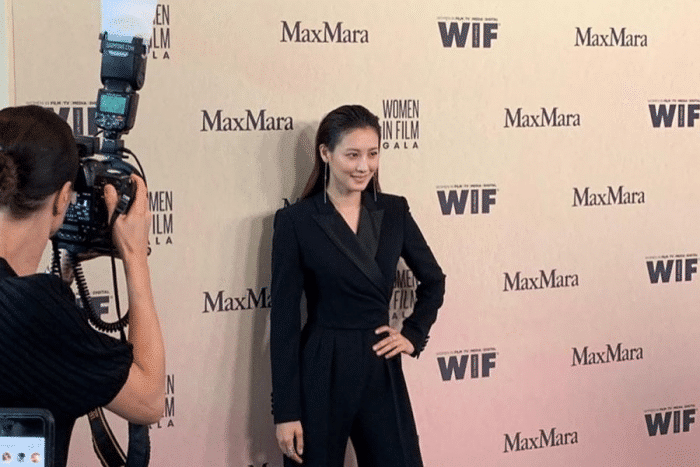 Клаудия Ким стала первой корейской актрисой, посетившей ежегодную премию "Women In Film"