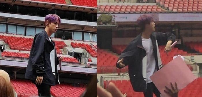 Концерт BTS на Уэмбли наряду с фиолетовыми волосами Джина попали в мировые тренды Twitter