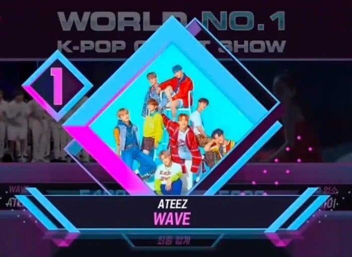 Первая победа ATEEZ на M!Countdown с "Wave" + выступления Чон Соми, Лео, Stray Kids, A.C.E и других