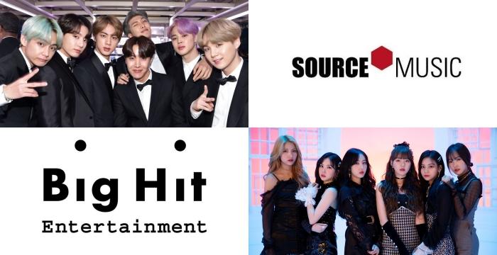 Реакция нетизенов на приобретение Big Hit агентства Source Music