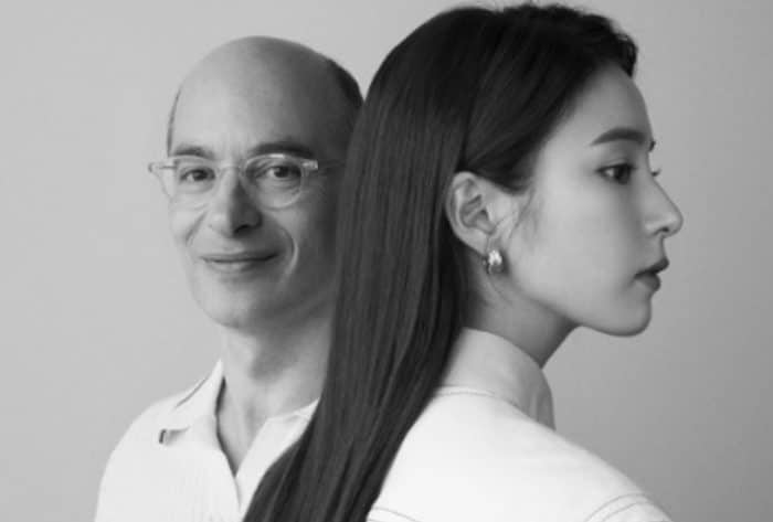 Бернар Вербер и Шин Се Гён в фотосессии для Marie Сlaire Korea